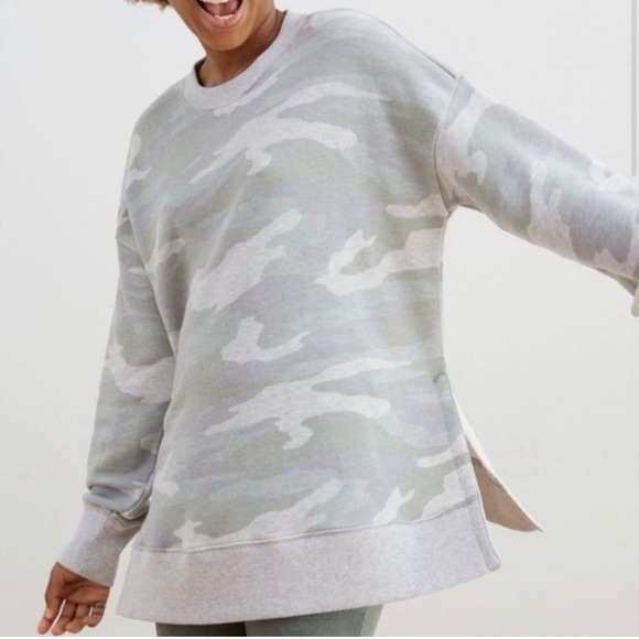 Aerie - Cotton Combat Sweatshirt - Picture 1 of 11